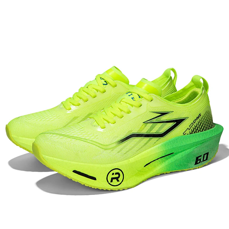 New Sports Shoes for Men & Women, Running Sneakers with Carbon Plate, Male Marathon Racing, Shock-Absorbing Athletics Training Shoes