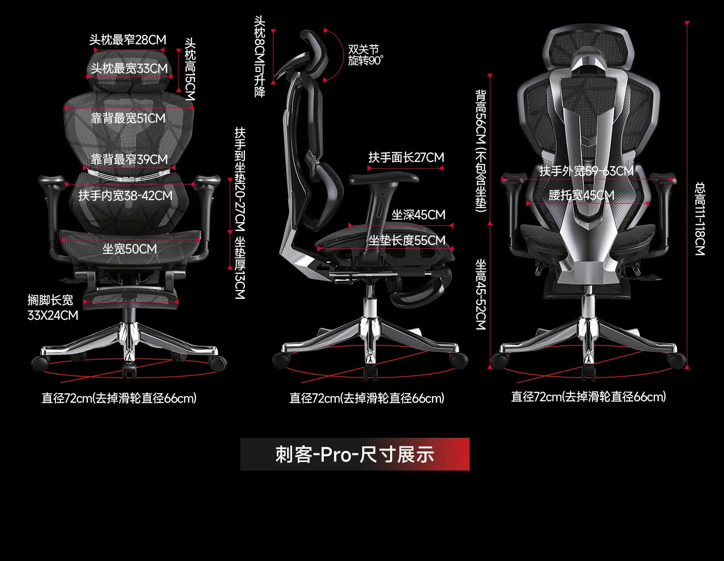 Ergonomic chair for Desk Office Comfortable Armchair Furniture Chaise Design Chaises De Bureau Wheeled Low Chair on Wheels