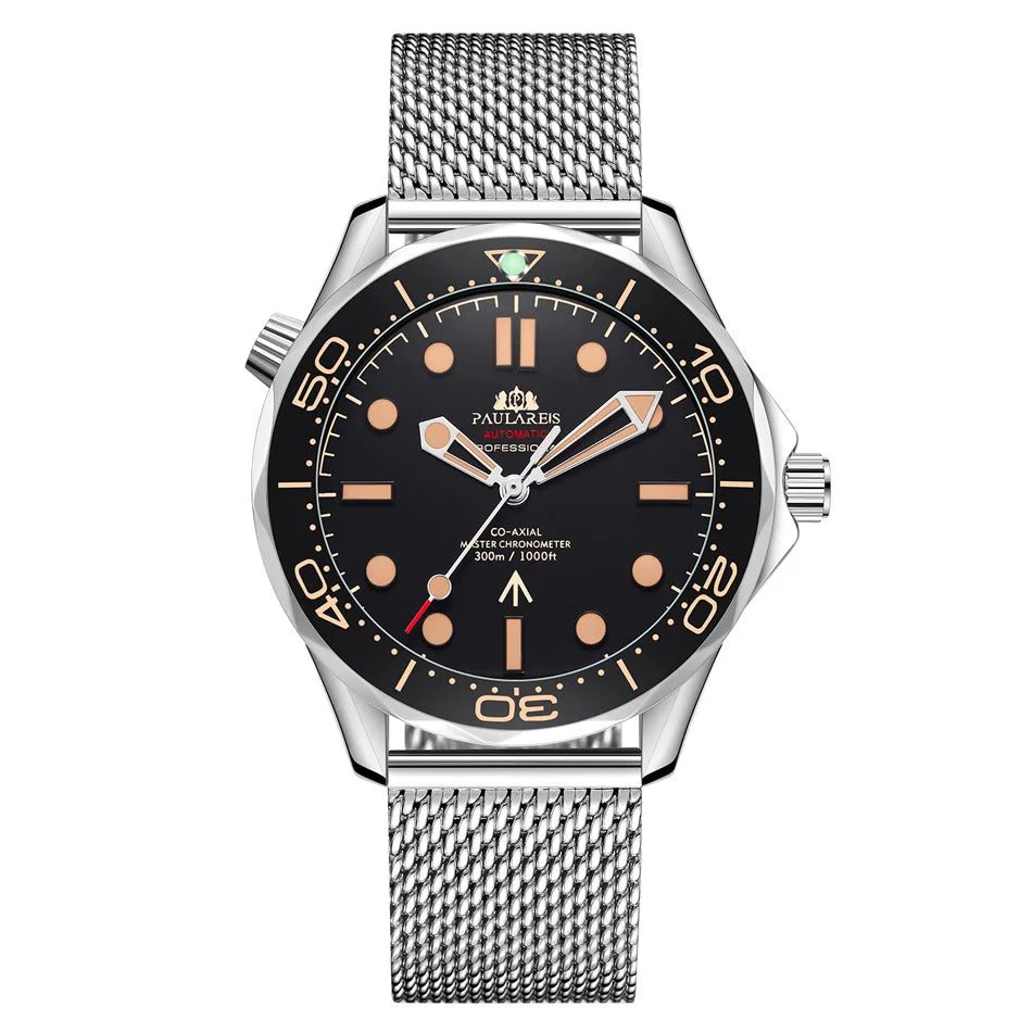 Classic Business Watch for Men Automatic Mechanical Watches Top Brand Luxury Stainless Steel Belt Mens Wristwatch Relogio Reloj