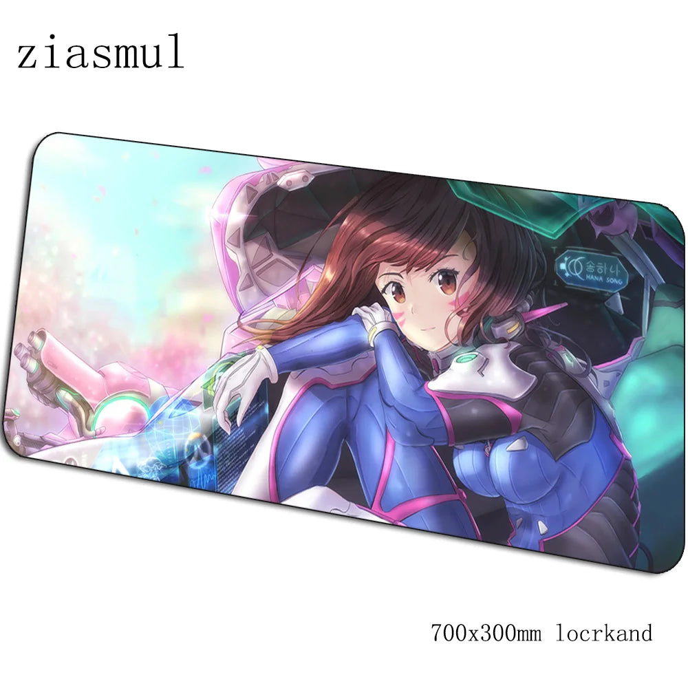 DVA-pelihiirimatto 70x30cm XL, gaming-hiirimatto PC:lle ja kannettavalle, suloinen pöytämatto pelaamiseen, joululahja pelaajalle, pelimatto, gamepad