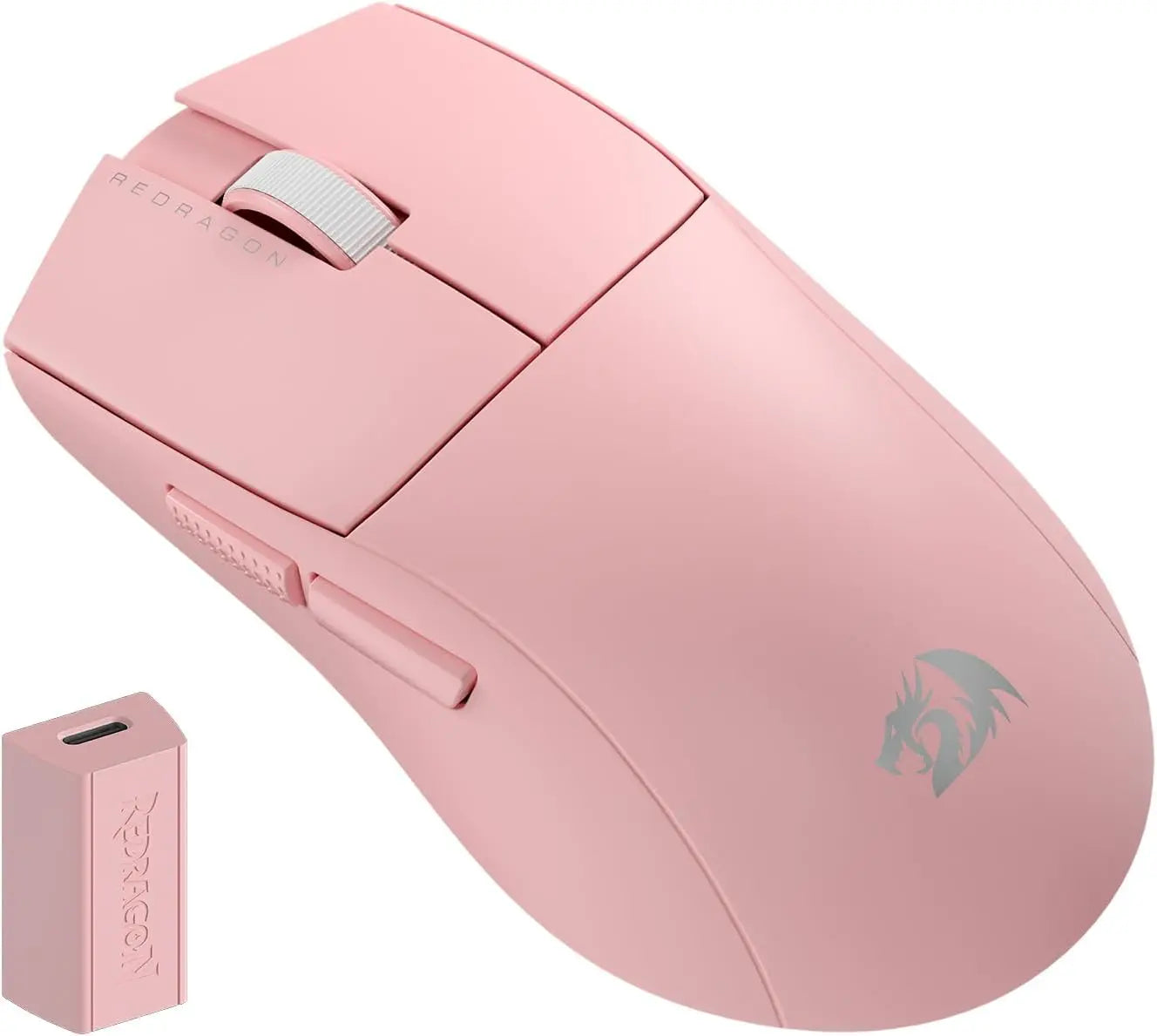 Redragon M916 PRO – 3-trybowa bezprzewodowa mysz gamingowa, częstotliwość odpytywania Hype-Speed 4K, ultralekka mysz dla graczy 49G 26K DPI