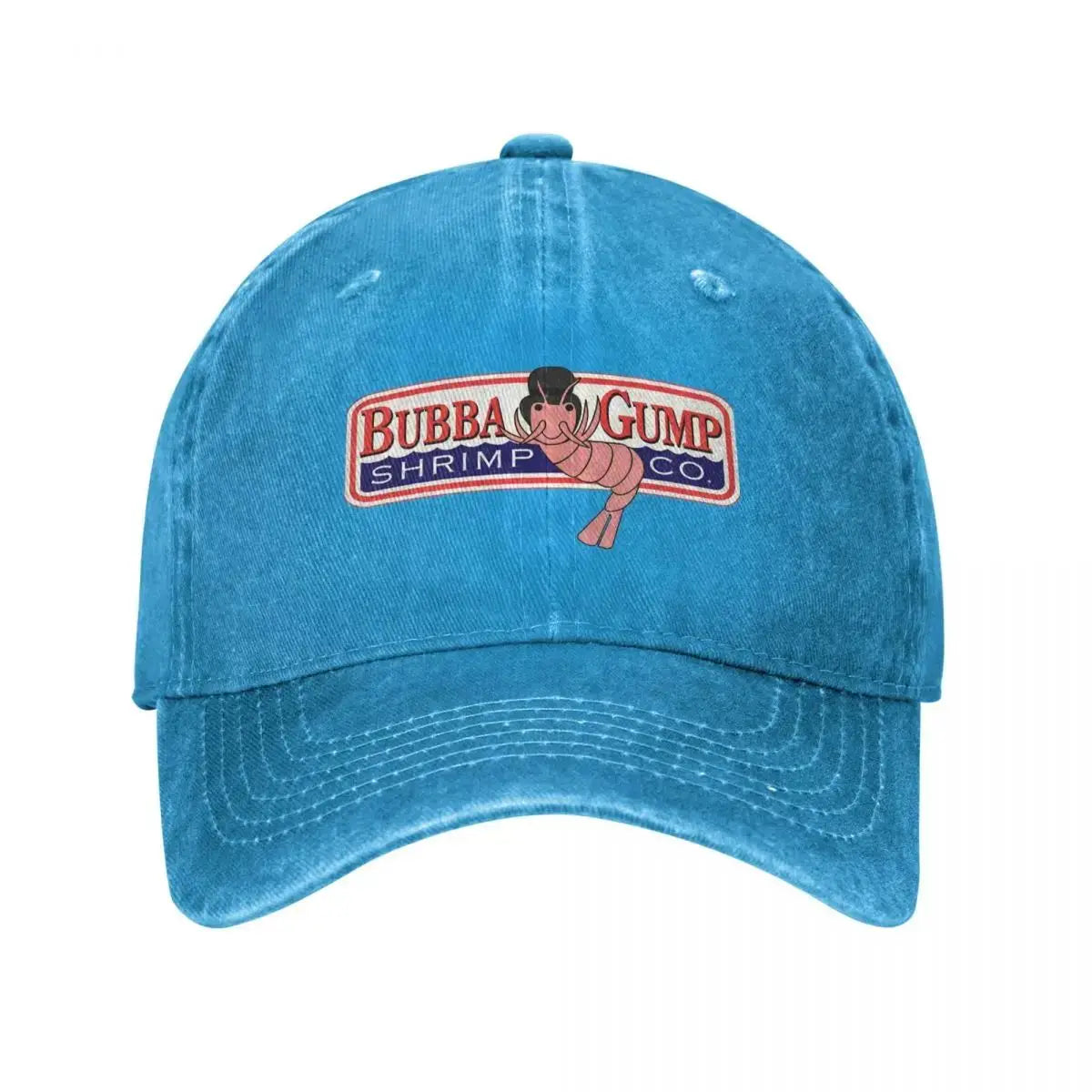 Bubba Gump Forest Shrimp Seafood Baseball Cap Men Women Hip Hop Hats Sun Protection Outdoor Sports Baseball Caps Gift