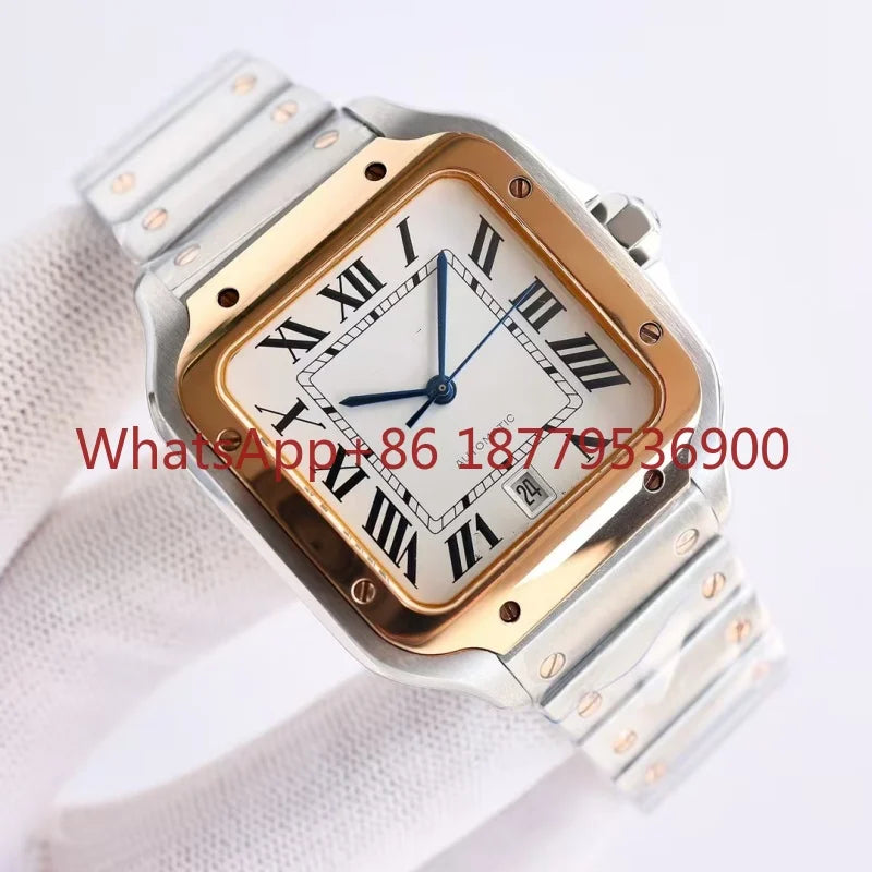 2026 Men's And Women's 34mm 38mm Automatic Mechanical 904L Stainless Steel Strap Watch Customized