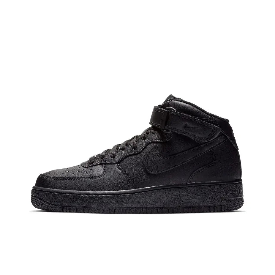 Унисекс кецове Nike Air Force 1 Mid - опора за глезена, класически омекотен комфорт и издръжливост за целодневно носене DQ7666-001