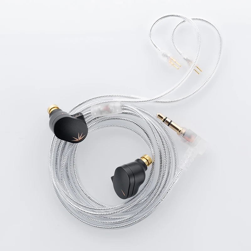 MOONDROP CHU II CHUII DSP Dynamic Driver In-Ear Earphone IEMs HiFi Music Earbuds with 0.78mm Interchangeable Cable Wired Headset