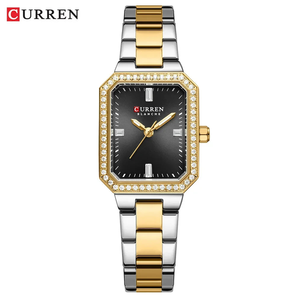 CURREN Elegant Quartz Ladies Wristwatch Top Brand Original Watch For Women Luxury Waterproof Luminous Watches