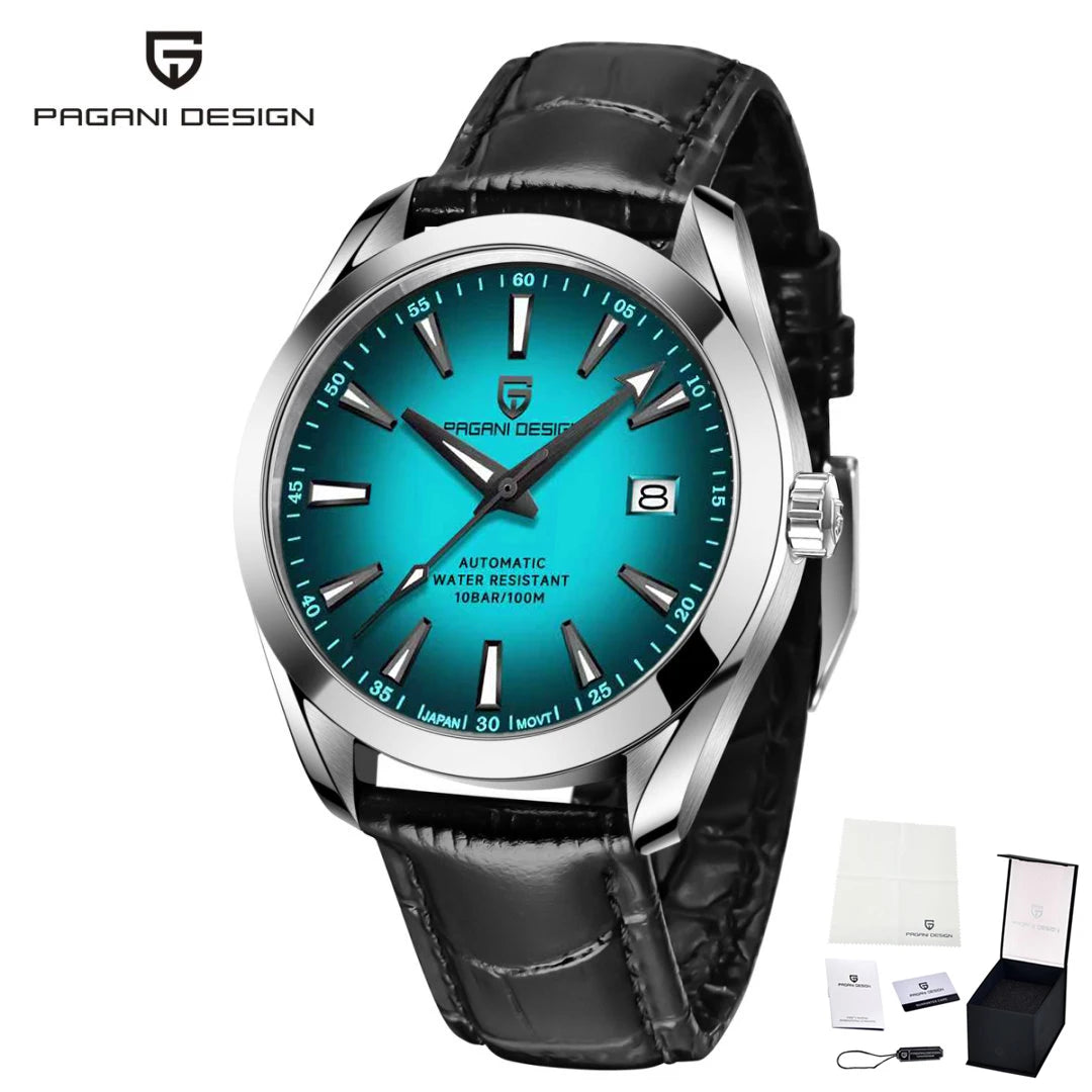 PAGANI DESIGN Luxury Business 40MM Men's Mechanical Watch Top Luxury Sapphire Glass Men's Automatic Watch 100M Waterproof