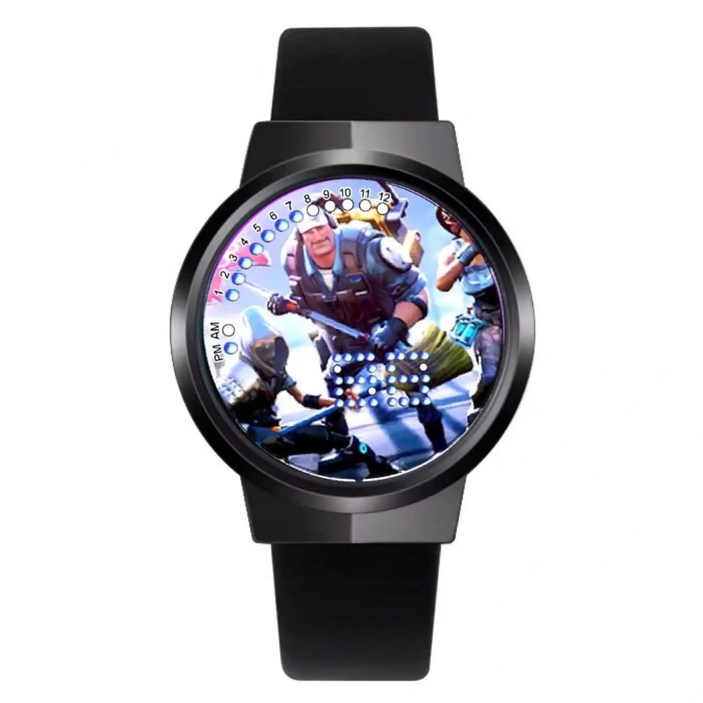 Fortnite Watch Cute Fashion Cartoon Personalized Kawaii Touch Night Light LED Student Electronic Watch Gift for Friends