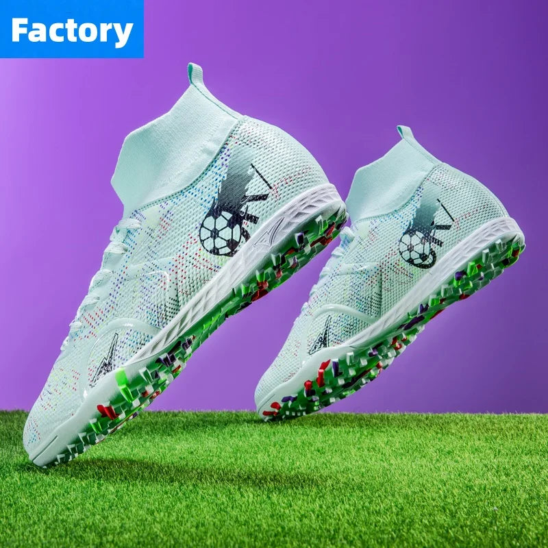Professional Football Boots Men Soccer Shoes Society Football Cleats Ultralight Training Soccer Sneakers Men Outdoor Sports Shoe