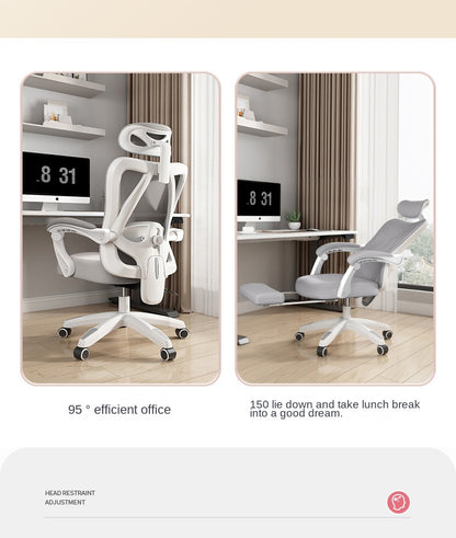 UVR Gaming Computer Chair Mesh Breathable Staff Chair Ergonomic Design Armrest Chair Sitting Comfor THome Office Chair Furniture