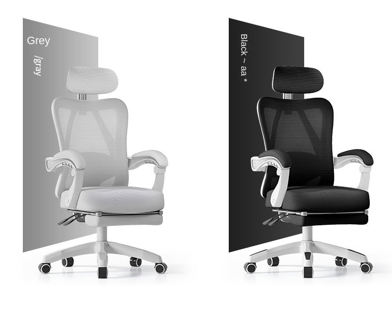 UVR Gaming Computer Chair Mesh Breathable Staff Chair Ergonomic Design Armrest Chair Sitting Comfor THome Office Chair Furniture