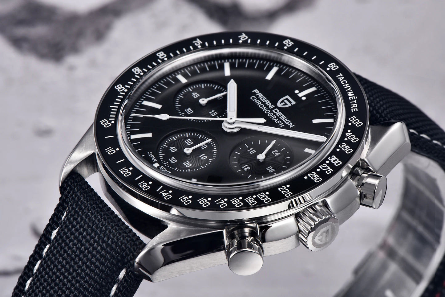 PAGANI DESIGN 2026 New Men's Watches Top Luxury Quartz Watch For Men Auto Date Speed Chronograph AR Sapphire Mirror Wrist watch