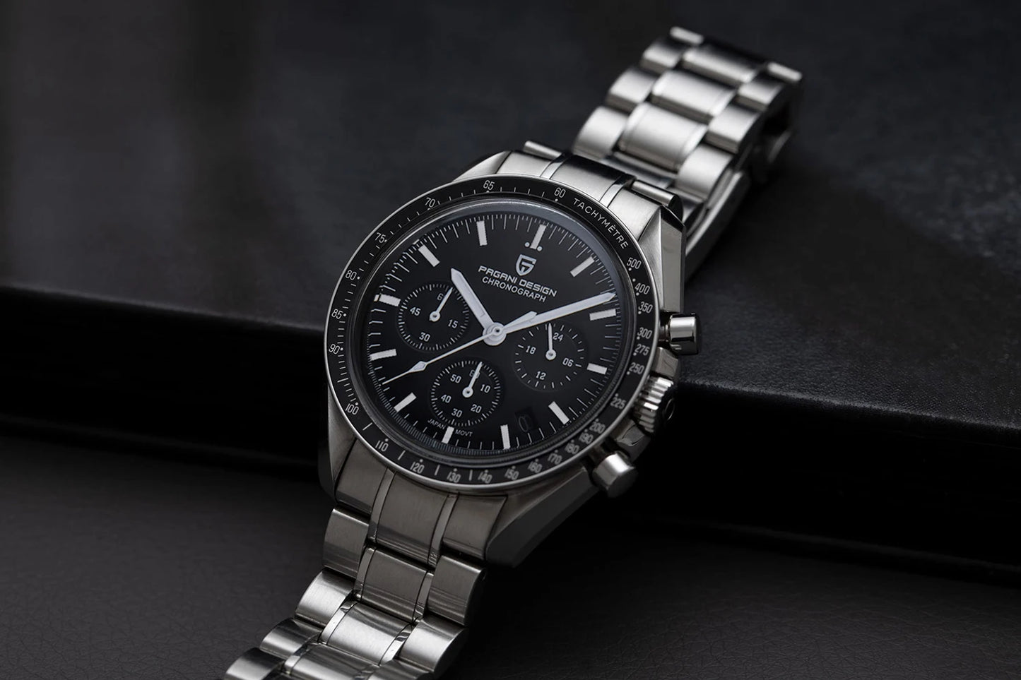 PAGANI DESIGN AK Project Mars Men's Watches Top Luxury Quartz Watch For Men AR Sapphire Speed Sport Chronograph Automatic Date