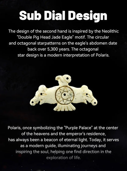 Seagull Watch 39.5mm Men's Watch 5Bar Waterproof Automatic Mechanical Watches Luminous Watches for Man 6180 relogio masculino