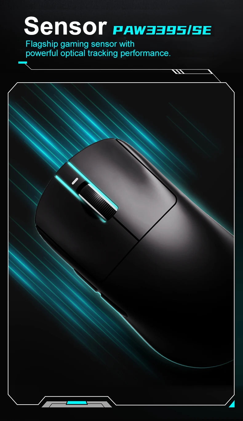 ATK VXE Dragonfly R1 Pro MAX Mouse Gaming Wireless PAW3395 R1 SE Plus Mouse FPS eSports Personalizzato Ricaricabile Leggero