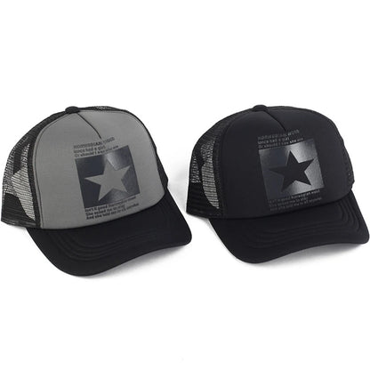 Fashion Summer Baseball Cap Snapback Mesh Trucker Hats Hip Hop Caps Cool Men Caps Female Outdoor Casual Sun Hat High Quality