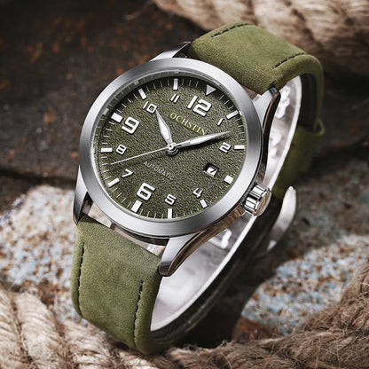 OCHSTIN Men Automatic Mechanical Watch Luxury Casual Dress Military Outdoor Sports Army Mens Wristwatches Waterproof Male Clock