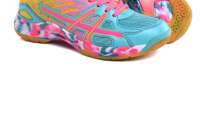 Women Men Kids Badminton Shoes Table Tennis Volleyball Sneakers Training Tennis Sports Handball Athletics Non-Slip