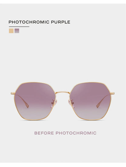 Ochelari de soare pentru femei CAPONI cu gradient polarizat, de marcă, de designer, cu protecție anti-raze UV, ochelari decorativi originali CP21015
