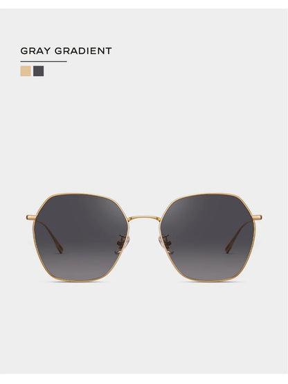 Ochelari de soare pentru femei CAPONI cu gradient polarizat, de marcă, de designer, cu protecție anti-raze UV, ochelari decorativi originali CP21015