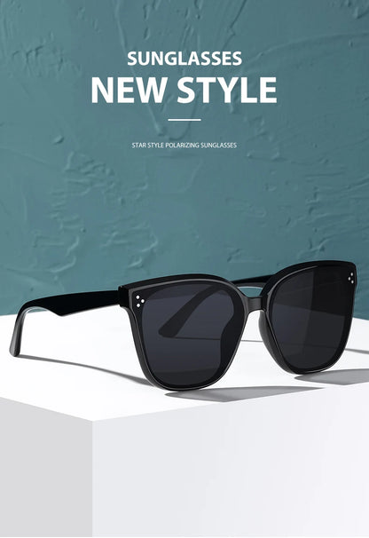 GM Korea Brand Design GENTLE Ochelari de soare pentru femei și bărbați din acetat, de calitate superioară, ochelari de soare populari cu husă originală S6305