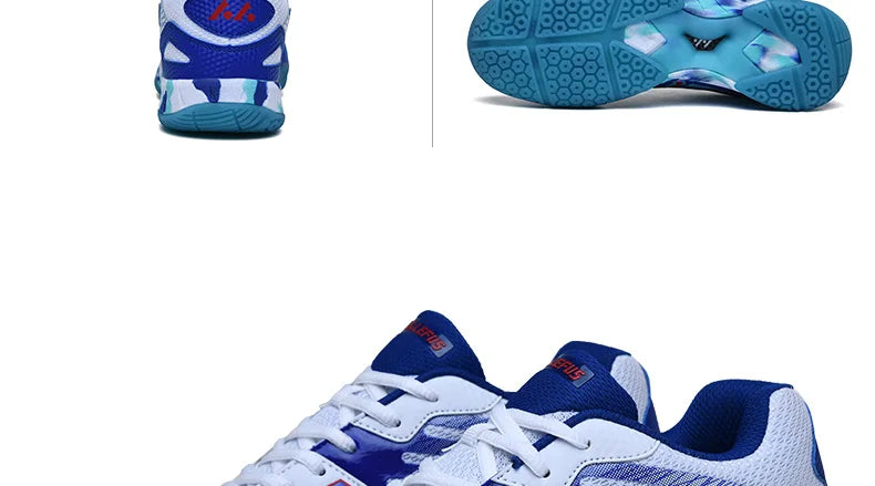 Women Men Kids Badminton Shoes Table Tennis Volleyball Sneakers Training Tennis Sports Handball Athletics Non-Slip