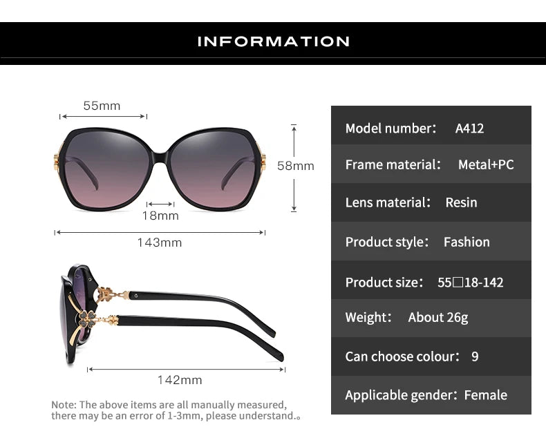 2021 Luxury Women Polarized Sunglasses Latest Lady's  UV400 Protection Crystal Feminin Cool Sun Glasses Diamond Vintage Gafas