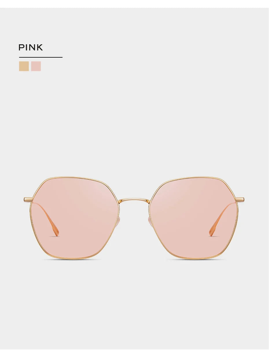 Ochelari de soare pentru femei CAPONI cu gradient polarizat, de marcă, de designer, cu protecție anti-raze UV, ochelari decorativi originali CP21015