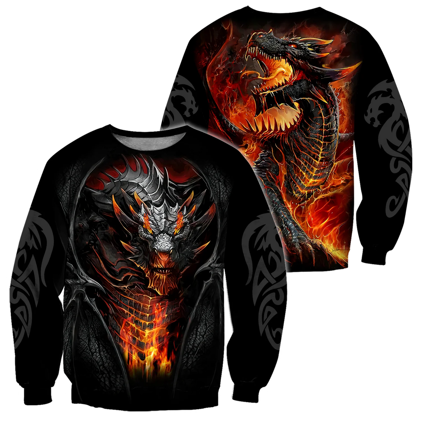 Kaunis tulilohikäärmetatuointi, 3D-printattu miesten huppari, unisex-hupparit, collegepaita, syksyinen streetwear, rento takki, verryttelyasu KJ747