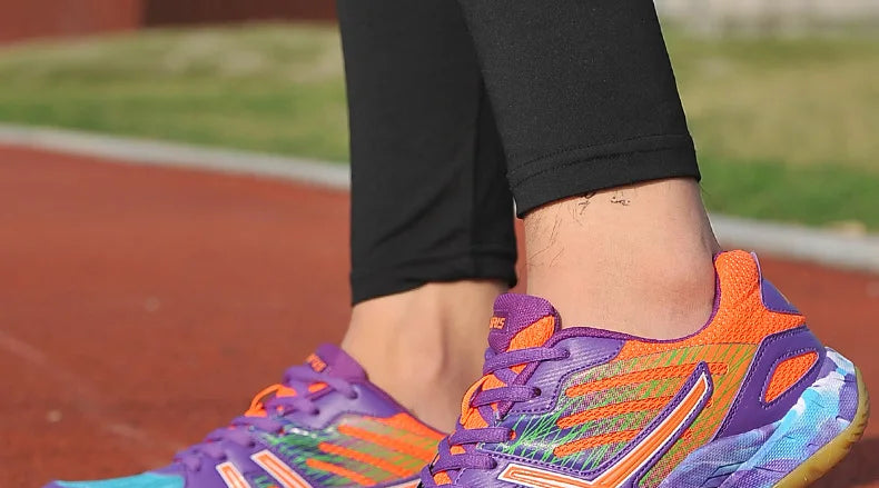 Women Men Kids Badminton Shoes Table Tennis Volleyball Sneakers Training Tennis Sports Handball Athletics Non-Slip