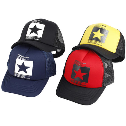 Fashion Summer Baseball Cap Snapback Mesh Trucker Hats Hip Hop Caps Cool Men Caps Female Outdoor Casual Sun Hat High Quality