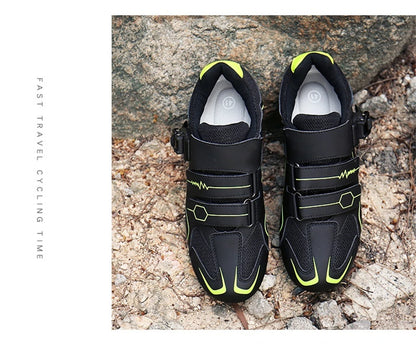 Professional Self-Locking Cycling Shoes Outdoor MTB Pedal Bicycle Shoes Non-Slip Sneakers Racing Road Speed Bike SPD Cleat Shoes