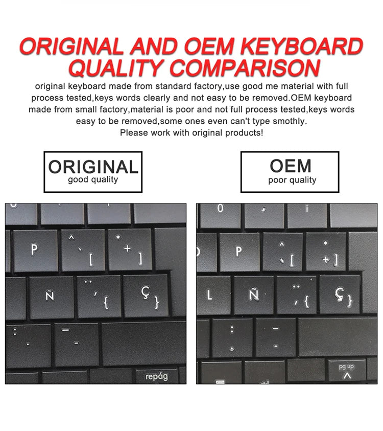 Teclado retroiluminado PT-BR Brasil US RU para Acer Nitro 5 AN515-54 AN515-43 AN517-52 AN517-51 AN517-54 AN715-51 Espanha LA IT TR GR FR