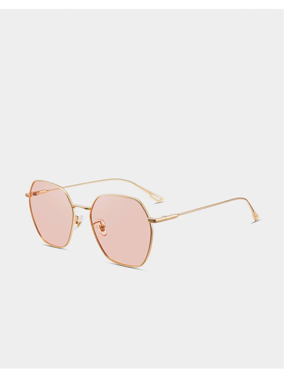 Ochelari de soare pentru femei CAPONI cu gradient polarizat, de marcă, de designer, cu protecție anti-raze UV, ochelari decorativi originali CP21015