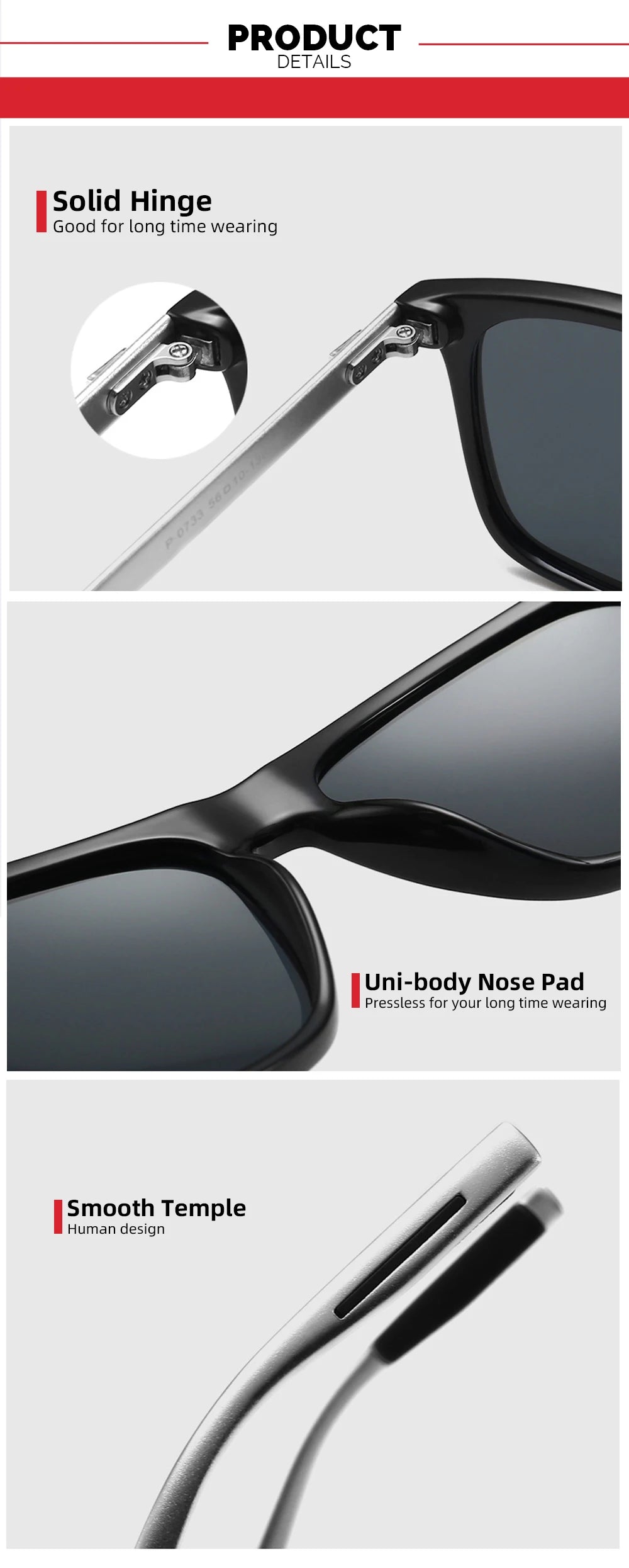 VIVIBEE Ochelari de soare polarizați de lux, pătrați, pentru bărbați, cu lentile oglindă albastre, clasici, unisex, la modă, pentru femei