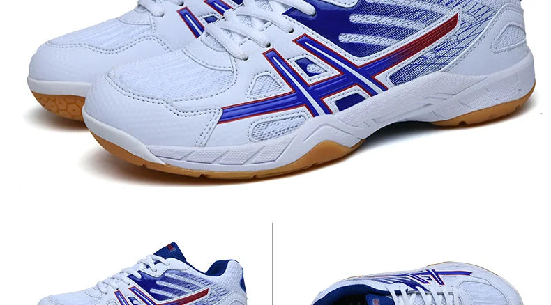 Women Men Kids Badminton Shoes Table Tennis Volleyball Sneakers Training Tennis Sports Handball Athletics Non-Slip