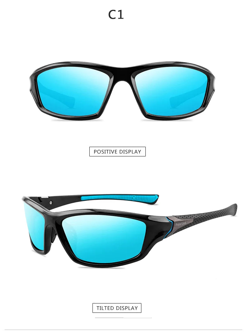 Ochelari de soare polarizați clasici pentru bărbați și femei, design de marcă, pentru șofat, cu ramă pătrată, ochelari de soare pentru bărbați, ochelari de protecție UV400, Gafas De Sol