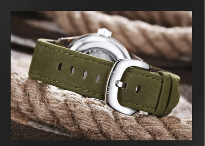 OCHSTIN Men Automatic Mechanical Watch Luxury Casual Dress Military Outdoor Sports Army Mens Wristwatches Waterproof Male Clock