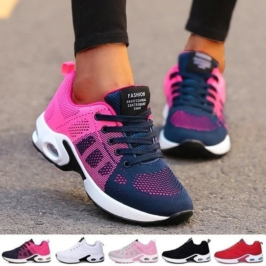 Női futócipő, légáteresztő alkalmi cipő, kültéri könnyű sportcipő, alkalmi gyalogló sneaker, Tenis Feminino cipő