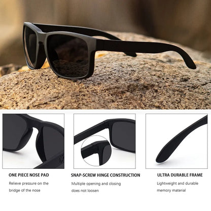 Ochelari de soare polarizați MAXJULI pentru bărbați și femei, ochelari de soare pentru condus, ciclism și alergare, cu protecție UV400, model 8120