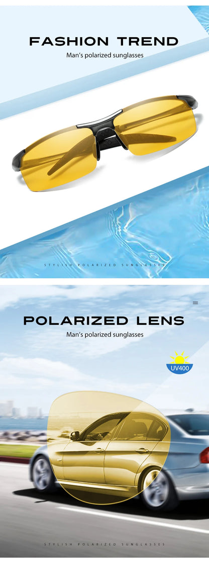 Cele mai bune ochelari antireflex cu vedere de zi și de noapte pentru șofat, ochelari de soare polarizați pentru bărbați, ochelari fotochromici pentru șoferi, ochelari de soare pentru bărbați