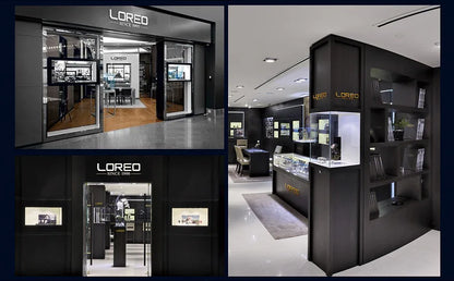 LOREO New Sapphire Glass Automatic Mechanical Watch Luxury Steel 200m Waterproof Business Watch Men Watches Reloj Hombre
