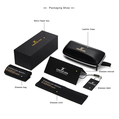 KINGSEVEN Ochelari de soare de lux din lemn de nuc, polarizați, din lemn, de marcă, de designer, fără ramă, cu lentile oglindite, pătrați, pentru femei/bărbați