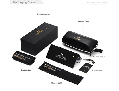 KINGSEVEN Ochelari de soare de lux din lemn de nuc, polarizați, din lemn, de marcă, de designer, fără ramă, cu lentile oglindite, pătrați, pentru femei/bărbați