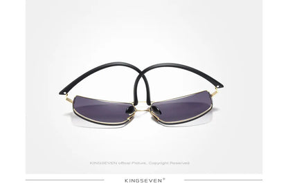 Ochelari de soare de marcă KINGSEVEN pentru bărbați, cu ramă pătrată, pentru șofat, clasici, unisex, ochelari de protecție, ochelari de vedere, Gafas
