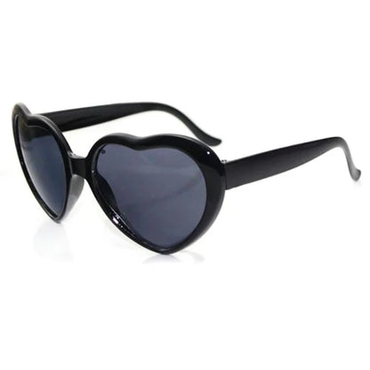 Ochelari cu efecte în formă de inimă – luminile se transformă în formă de inimă noaptea – ochelari cu difracție – ochelari de soare la modă pentru femei