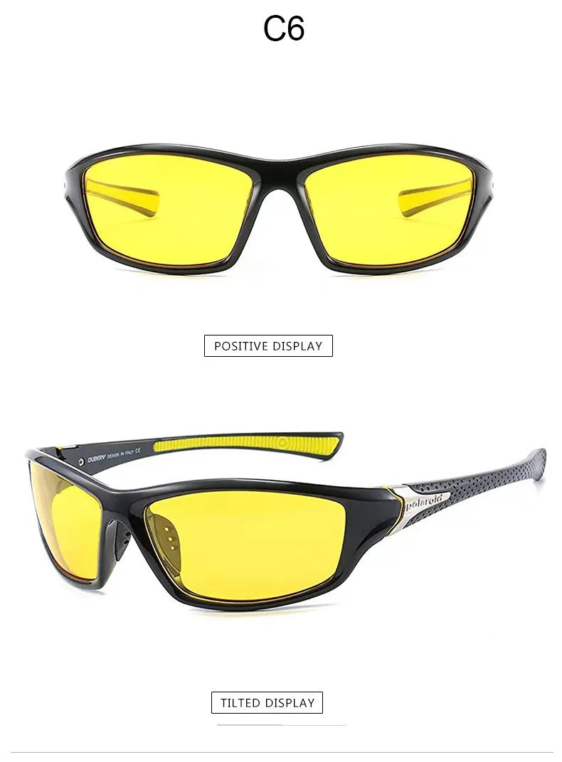 Ochelari de soare polarizați clasici pentru bărbați și femei, design de marcă, pentru șofat, cu ramă pătrată, ochelari de soare pentru bărbați, ochelari de protecție UV400, Gafas De Sol