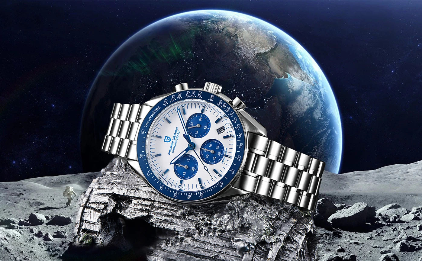PAGANI DESIGN PD1701 Tribute to CK2998 Moon Watch Retro Quartz Watch For Men AR Sapphire crystal Sport Chronograph Man 2026 New