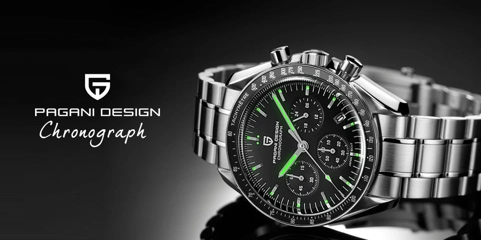 PAGANI DESIGN PD1701 Tribute to CK2998 Moon Watch Retro Quartz Watch For Men AR Sapphire crystal Sport Chronograph Man 2026 New
