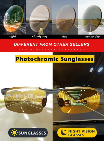Cele mai bune ochelari antireflex cu vedere de zi și de noapte pentru șofat, ochelari de soare polarizați pentru bărbați, ochelari fotochromici pentru șoferi, ochelari de soare pentru bărbați